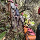 El sargento Darío Caicedo fue a escalar al volcán Tungurahua.