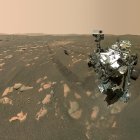 Este es el rover Perseverance, que actualmente continúa en Marte haciendo exploraciones.