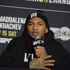 Michael Morales habló para los medios en New York, Estados Unidos.