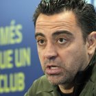 Xavi Hernández, exentrenador del FC Barcelona.