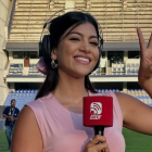 Rahab Villacrés es una reportero deportiva ecuatoriana.
