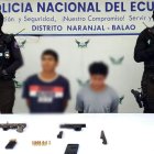 Los sujetos fueron aprehendidos en posesión de armas de fuego.