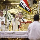 La ceremonia fue presidida por el arzobispo de Quito, monseñor Alfredo Espinosa.
