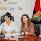Lourdes Tibán junto a Marcela Aguiñaga en Cotopaxi: La prefecta de Cotopaxi comparte fotos de su encuentro con Marcela Aguiñaga y envía un mensaje a Rafael Correa.