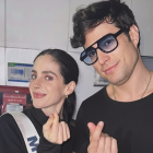 Danilo Carrera y Fátima Bosch en el Miss Universo 2025