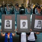 Se han realizado varios plantones por la muerte de los cuatro menores.