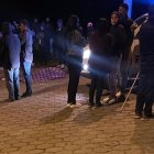 El cuerpo de la víctima fue cubierto con una cobija hasta que llegara personal de Medicina Legal.