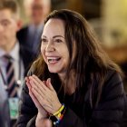 María Corina Machado, líder de la oposición contra el régimen de Nicolás Maduro.