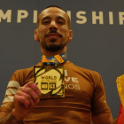 El jiu jitsero tricolor logró un nuevo título mundial IBJJF.
