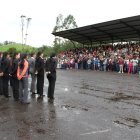 El incendio inició en uno de los dormitorios de las aspirantes a policías
