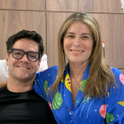 Carlos Luis Andrade con su esposa Gaby Díaz