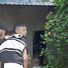 En el interior de esta vivienda fueron hallados los restos de los menores.