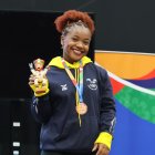 La pesista Jessica Dajomes confirma ser la de mejor proyección de cara a los Juegos Olímpicos 2028