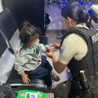 El rescate estuvo a cargo de policías del Distrito Tumbaco, en Quito.