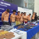 Detenidos durante operativo Apolo 34 en Guayas.