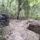 La zona en la que se halló la droga es conocida como Los Bajos, en la provincia de Manabí.