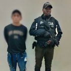 El sospechoso fue puesto a órdenes de las autoridades competentes, en Quito.