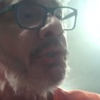 Así lucía el exvicepresidente Jorge Glas durante la diligencia.