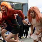 Todos fueron vestidos con trajes sensuales y apegados al cuerpo.