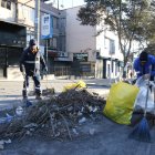 Durante las festividades se recogen mas desechos que en días normales.