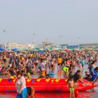 Así lució Playas en este feriado de Año Nuevo 2026.