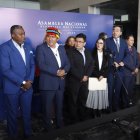 Revolución Ciudadana habló en la Asamblea ante de presentación de Mario Godoy.