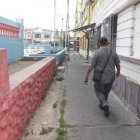 El hecho se registró en las calles Gómez Rendón y José Mascote, en el sector conocido como Casas Colectivas.