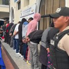 Los detenidos fueron llevados a la Unidad de Flagrancia para iniciar el proceso judicial en su contra.