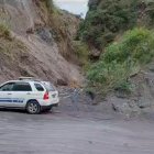 En esta quebrada estaba el cuerpo de la joven.