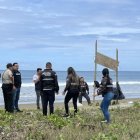 La Policía Nacional realizó la inspección de la escena en la playa Los Álamos

AG-EXTERNOS