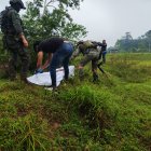 Durante el enfrentamiento armado con los grupos delictivos, uno de sus miembros falleció.