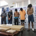 Las armas fueron presentadas luego de que Dinased las ingresara como evidencia y guardara en cajas.