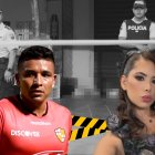 Guisella Fernández, pareja del futbolista, cayó junto a él en el crimen.