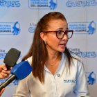 Marcela Aguiñaga, en declaraciones a medios.
