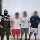 Tres hombres fueron aprehendidos por ataque contra policías en el cantón San Vicente, norte de Manabí