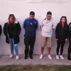 Entre los detenidos dos mujeres y dos hombres.
