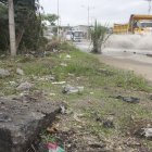 En este sector de Monte Sinaí fue encontrado el cuerpo sin vida de la joven.