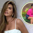 Carolina Jaume con el reportero La Víbora