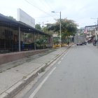 En este sector de Pascuales fue asesinado  Eliu Ricardo Tituven Morán, de 21 años.