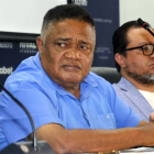 Jorge Guzmán habló en rueda de prensa sobre la decisión del Viceministerio del Deporte.