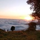 Desde su mirador, puede apreciar pintorescos panoramas de la ciudad bolivarense.