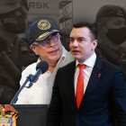 El conflicto comercial inició cuando el gobierno de Ecuador acusó a Colombia de no controlar adecuadamente el paso de narcóticos, armas y grupos criminales por la frontera