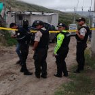 Los agentes llegaron a la Comuna Santa Anita, Oyacoto, norte de Quito, para indagar.