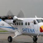 Imagen de referencial de una aeronave de la aerolínea Satena.