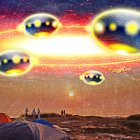 Cata Liveano asegura que las naves extraterrestres desaparecieron con el amanecer.