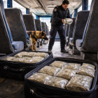 En discretas maletas viajaba la droga, en Imbabura.