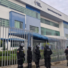 Operativo en la ANT, en Quito, este 30 de enero de 2026.