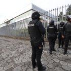 Uno de los allanamientos se realizó en la Agencia Nacional de Tránsito de Quito.