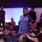 Palacios junto a sus compañeros fue presentado durante la ceremonia oficial de la Chatoleí.