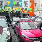 Comercio. Un patio de venta de carros de segunda mano que no ha vendido las unidades por el cierre de la ANT.
